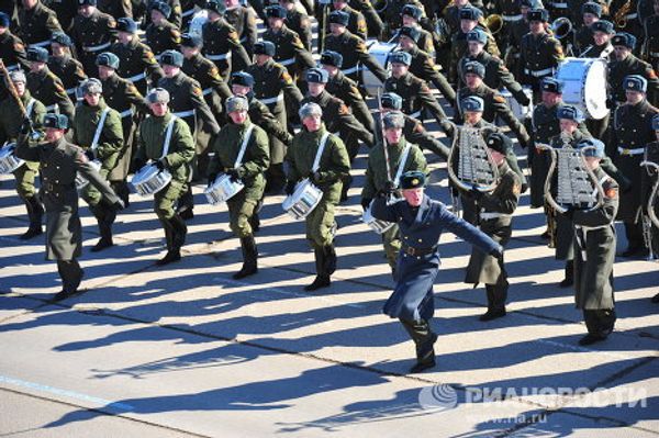 Victory Day Parade Rehearsal near Moscow - Sputnik International