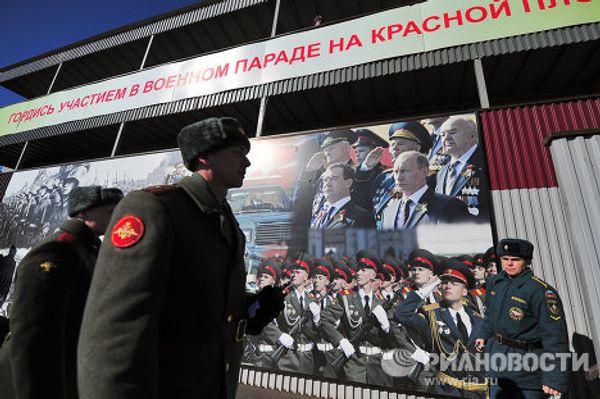 Victory Day Parade Rehearsal near Moscow - Sputnik International