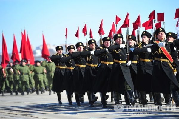 Victory Day Parade Rehearsal near Moscow - Sputnik International