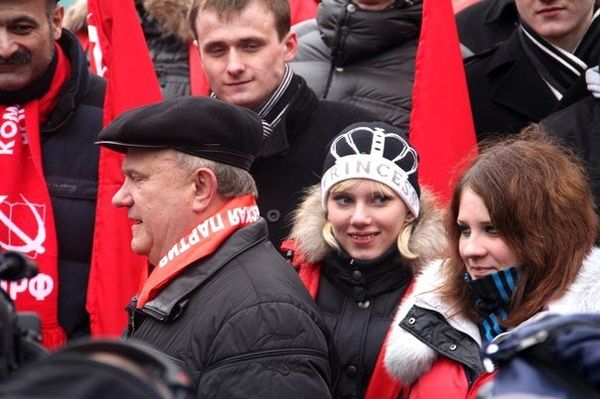 Russian Communists Hold Anti-NATO Rally - Sputnik International
