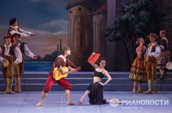 Spanish Passion and Former Bolshoi Soloists Perform Don Quixote at Mikhailovsky Theatre Spanish Passion and Former Bolshoi Soloists Perform Don Quixote at Mikhailovsky Theatre - Sputnik International
