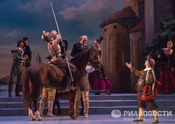 Spanish Passion and Former Bolshoi Soloists Perform Don Quixote at Mikhailovsky Theatre Spanish Passion and Former Bolshoi Soloists Perform Don Quixote at Mikhailovsky Theatre - Sputnik International