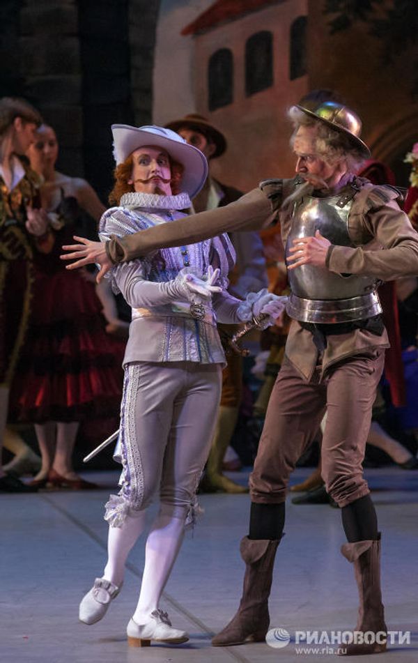 Spanish Passion and Former Bolshoi Soloists Perform Don Quixote at Mikhailovsky Theatre Spanish Passion and Former Bolshoi Soloists Perform Don Quixote at Mikhailovsky Theatre - Sputnik International