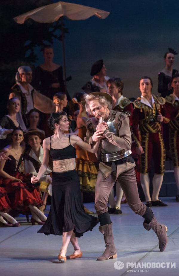 Spanish Passion and Former Bolshoi Soloists Perform Don Quixote at Mikhailovsky Theatre Spanish Passion and Former Bolshoi Soloists Perform Don Quixote at Mikhailovsky Theatre - Sputnik International