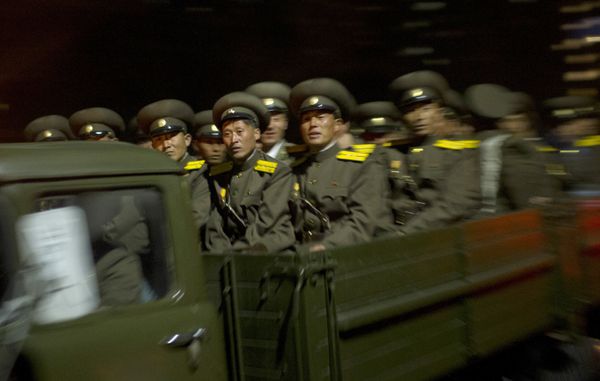 Unveiling of Kim Jong-il Monument in Pyongyang - Sputnik International
