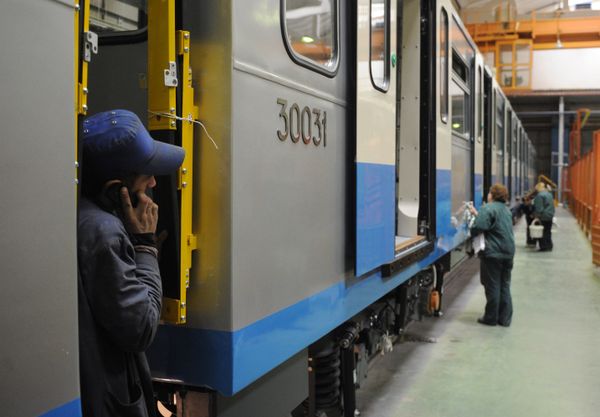 Metro cars production at Metrovagonmash plant - Sputnik International