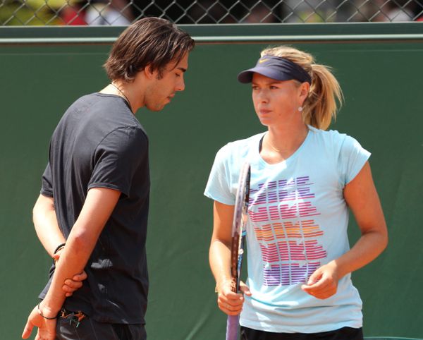Sasha Vujacic and Maria Sharapova - Sputnik International