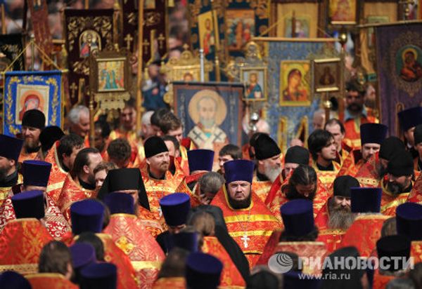 Orthodox Christians Pray for Russia’s Church - Sputnik International