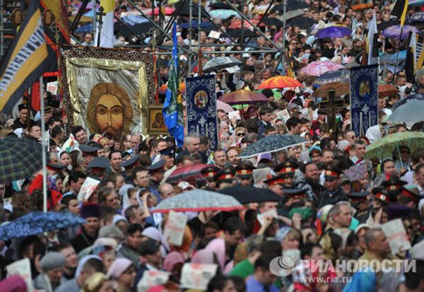 Orthodox Christians Pray for Russia’s Church - Sputnik International