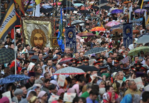 Orthodox Christians Pray for Russia’s Church - Sputnik International