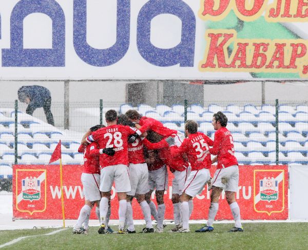 Spartak Nalchik players. Archive - Sputnik International
