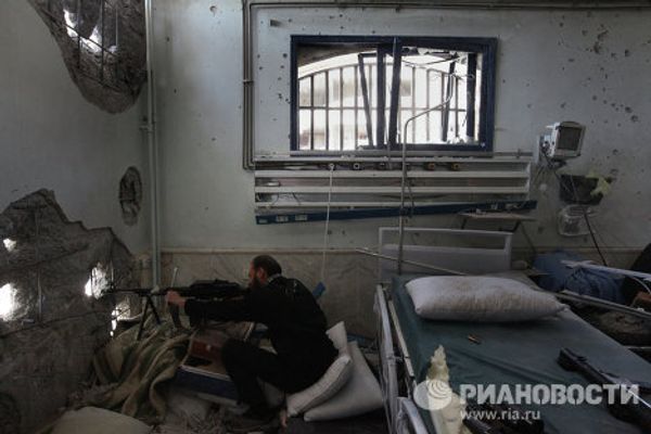 Report from a Syrian Rebel Base - Sputnik International