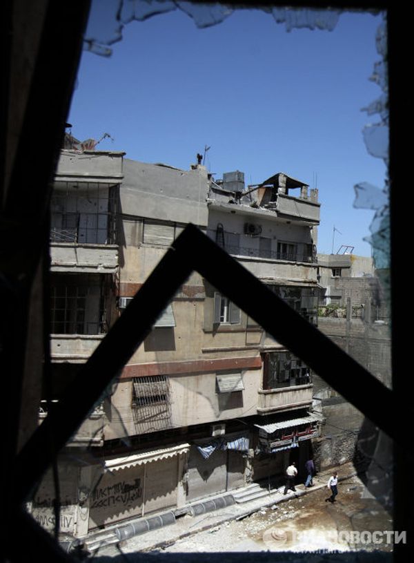 Report from a Syrian Rebel Base - Sputnik International