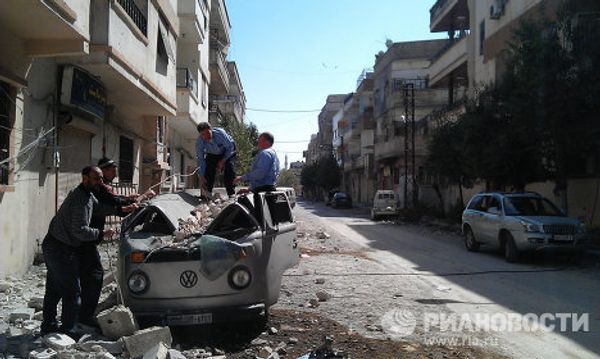 Report from a Syrian Rebel Base - Sputnik International