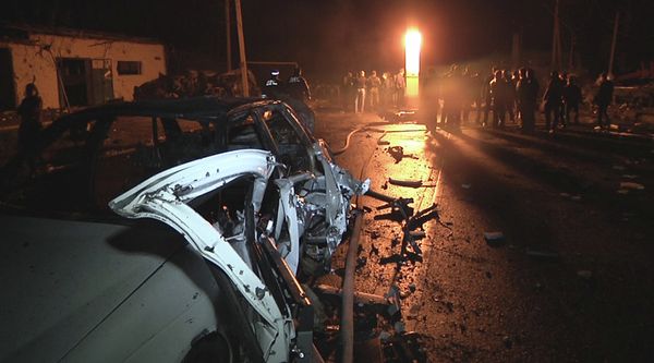 A car bomb went off near a police checkpoint on the outskirts of Makhachkala on May 3 - Sputnik International