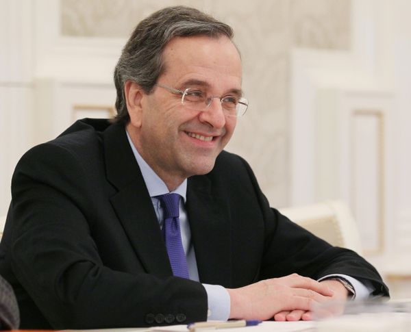 Greek Prime Minister Antonis Samaras Greek Prime Minister Antonis Samaras - Sputnik International