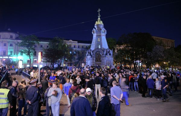 Protesters Gather in Central Moscow for Day-and-Night Campaign - Sputnik International