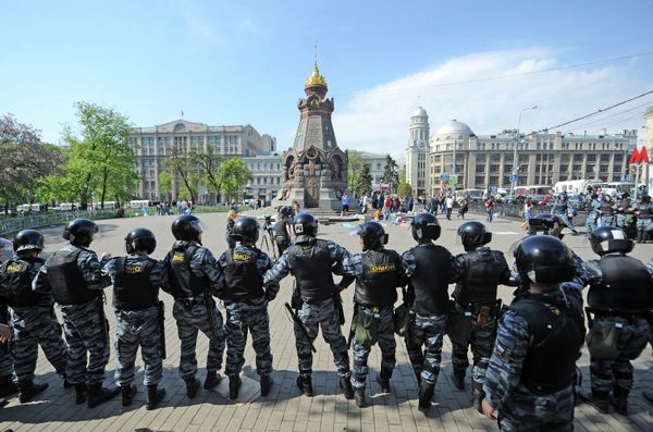 Protesters Gather in Central Moscow for Day-and-Night Campaign - Sputnik International