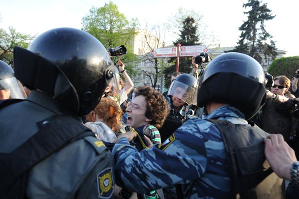 Protesters Gather in Central Moscow for Day-and-Night Campaign - Sputnik International
