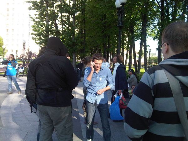 Anti-Putin activists vowed to continue their round-the-clock street protests after police broke up their Occupy-type camp in a dawn raid. Anti-Putin activists vowed to continue their round-the-clock street protests after police broke up their Occupy-type camp in a dawn raid. - Sputnik International