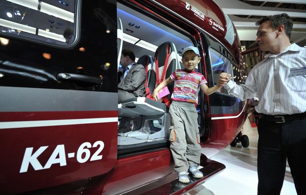 HeliRussia 2012 exhibition showcases helicopters from all over the world - Sputnik International