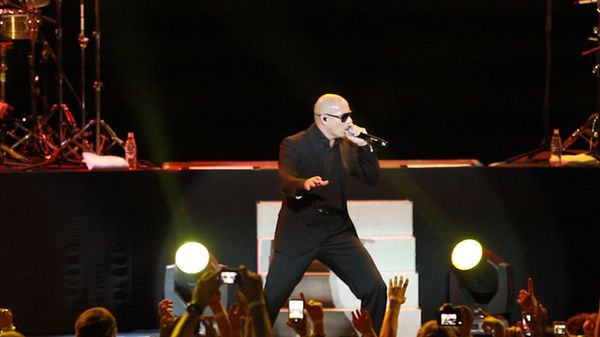 Pop Star Pitbull Performed For First Time in Russia - Sputnik International