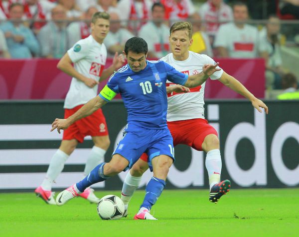 Red Cards as Greeks Draw With Poland in Euro 2012 Opener          - Sputnik International