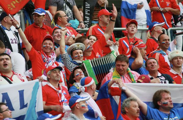 Russian fans Russian fans - Sputnik International