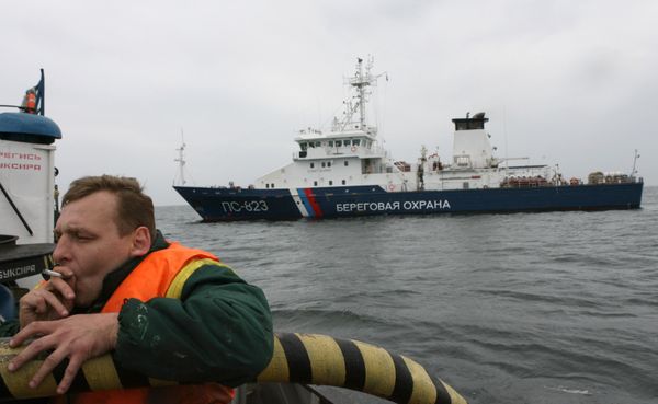 Cambodian-Flagged Poaching Ship Detained in Russia’s Far East Cambodian-Flagged Poaching Ship Detained in Russia’s Far East - Sputnik International