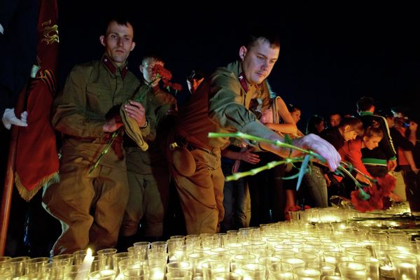 Memorial Events on Memory and Sorrow Day Memorial Events on Memory and Sorrow Day - Sputnik International