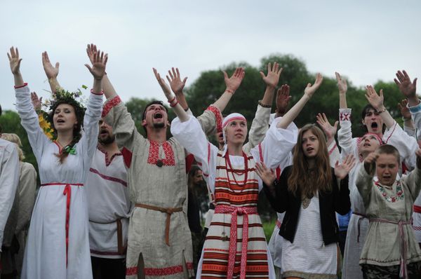 Ivan Kupala Day or Feast of St. John the Baptist in Kaluga Region  - Sputnik International