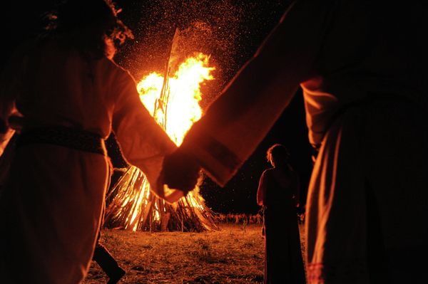 Ivan Kupala Day or Feast of St. John the Baptist in Kaluga Region  - Sputnik International