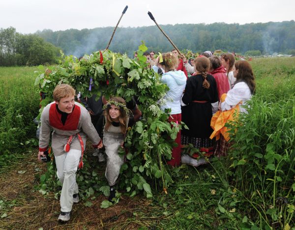 Ivan Kupala Day or Feast of St. John the Baptist in Kaluga Region  - Sputnik International