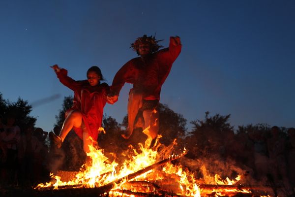 Ivan Kupala celebrations on the shores of Lake Ilmen - Sputnik International