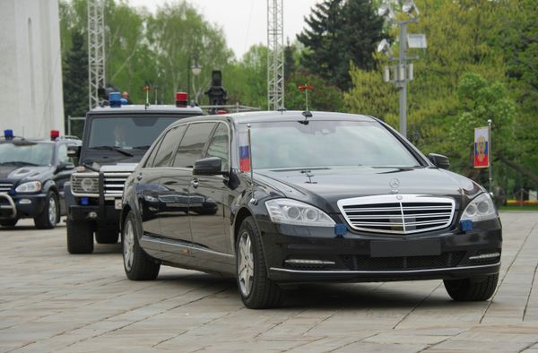 Putin cruised through the empty streets of Moscow on May 7 - Sputnik International