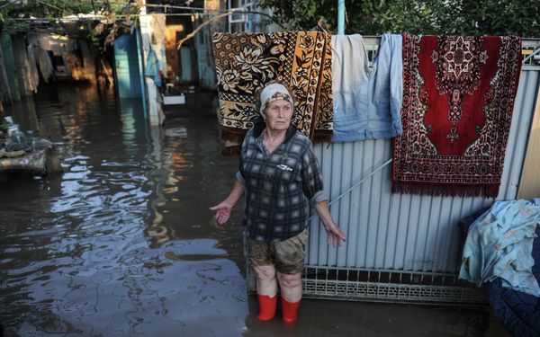 Aftermath of the deadly floods in southern Russia - Sputnik International