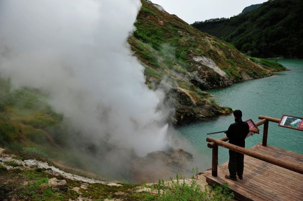 Geyser Valley at Kamchatka’s Kronotsky Biosphere State Reserve Geyser Valley at Kamchatka’s Kronotsky Biosphere State Reserve - Sputnik International