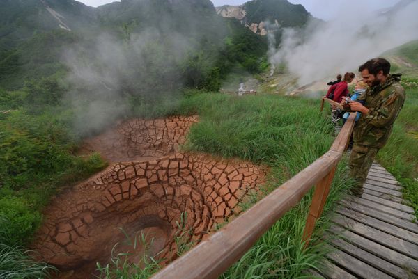 Geyser Valley at Kamchatka’s Kronotsky Biosphere State Reserve Geyser Valley at Kamchatka’s Kronotsky Biosphere State Reserve - Sputnik International