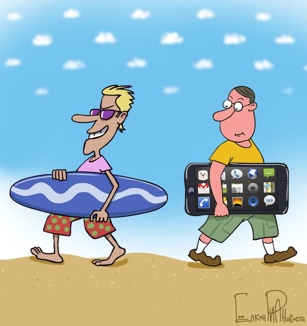 No Vacation for Cell Phones - Sputnik International