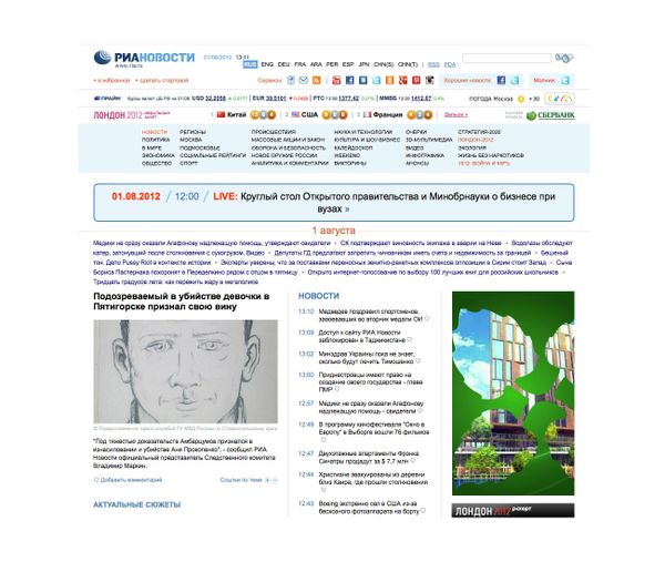 RIA Novosti Website Blocked in Tajikistan RIA Novosti Website Blocked in Tajikistan - Sputnik International