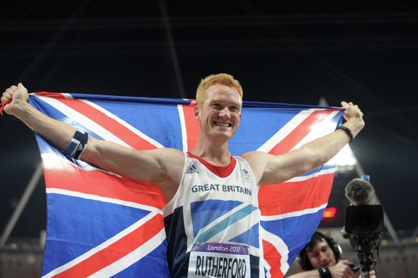Greg Rutherford of Britain won gold in the men's long jump on Saturday, leaping 8.31 meters - Sputnik International