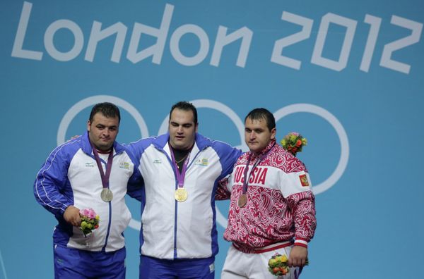 Sajjad Anoushiravani, Behdad Salimi and Ruslan Albegov - Sputnik International