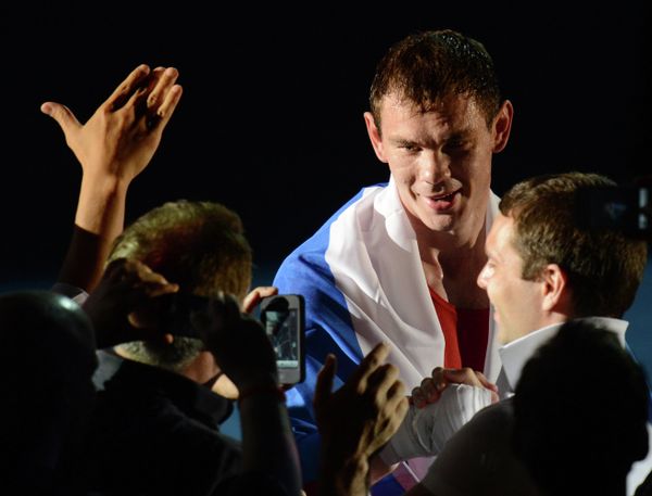 Team Russia Gold Medalists at London Olympic Games - Sputnik International