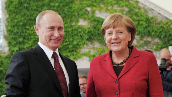 “Only together with Russia we can ensure security in Europe,” Merkel said. “Only together with Russia we can ensure security in Europe,” Merkel said. - Sputnik International
