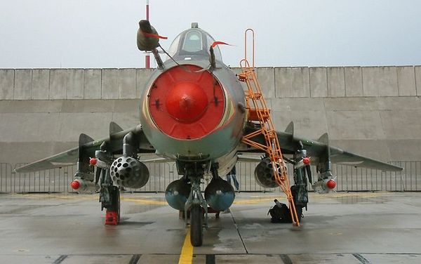 Su-22M4K (Su-17M4K) #9409 of Polish Air Force with markings of 7th Tactical Sqd., 31st. Air Base Poznań-Krzesiny Su-22M4K (Su-17M4K) #9409 of Polish Air Force with markings of 7th Tactical Sqd., 31st. Air Base Poznań-Krzesiny - Sputnik International