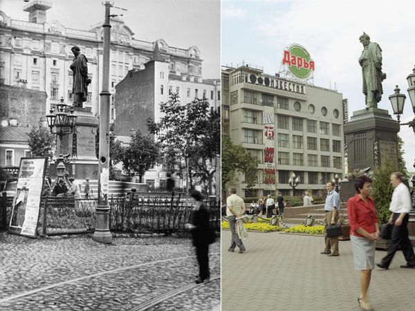 How Moscow Has Changed over 100 Years - Sputnik International