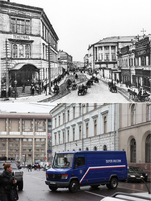 How Moscow Has Changed over 100 Years - Sputnik International