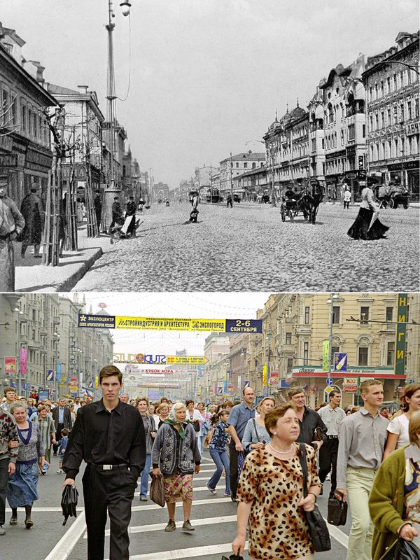 How Moscow Has Changed over 100 Years - Sputnik International