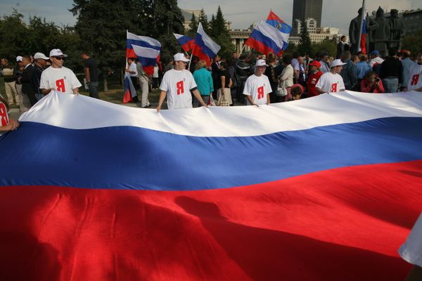 National Flag Day Celebrations in Russia National Flag Day Celebrations in Russia - Sputnik International