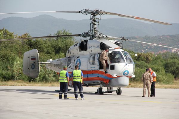 Russia's Flying Firefighters Take on Balkans Blazes          - Sputnik International